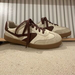 DV by Dolce Vita Maroon and Cream Sneakers